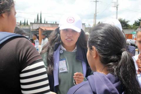 Brindó CEDHT acompañamiento a manifestación de estudiantes de la Normal Rural de Panotla imagen 4