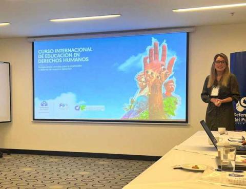 Representó la CEDHT a México con el proyecto de la FIO: "Derechos Humanos para una Escuela sin Violencia Digital" imagen 4