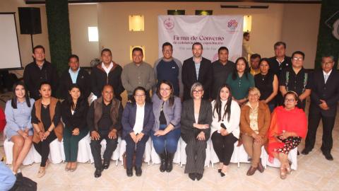 Impartió presidenta de la CEDHT conferencia al personal de la presidencia municipal de Chiautempan imagen 2