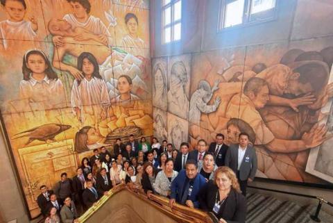Alumnos del INESAP Tlaxcala, visitan la SCJN; abundan sobre el andamiaje judicial e historia de la impartición de justicia en México imagen 1