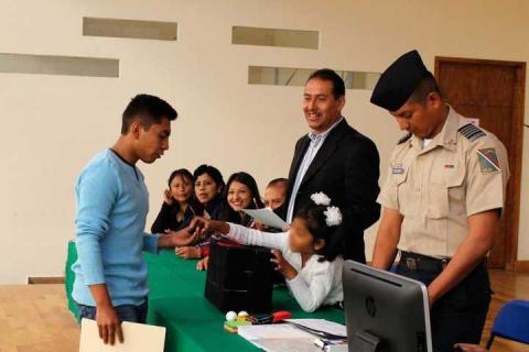 Alistan en Xiloxoxtla Sorteo para el Servicio Militar Nacional