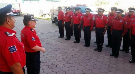 Reconoce Gobierno del Estado labor de Bomberos