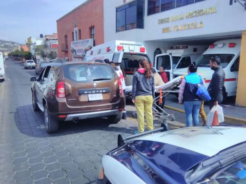 Policías capitalinos brindan apoyo a joven inconsciente en la Loma