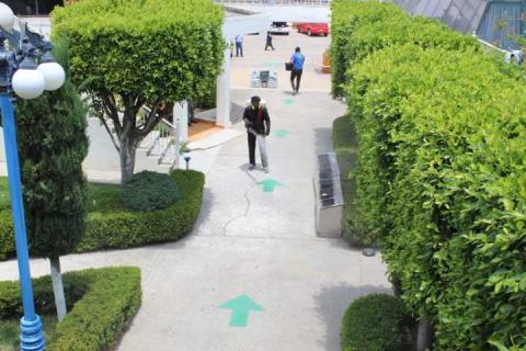 Gobierno de Tepetitla y PC del Estado sanitizarán principales calles del municipio