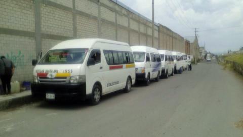 Desmienten choferes de ruta Ocotlán-Chiautempan cobró de cuota imagen 3