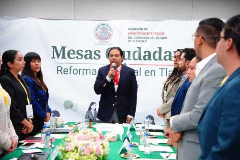 Avanza análisis electoral 2026 con tercera mesa ciudadana en el Congreso local