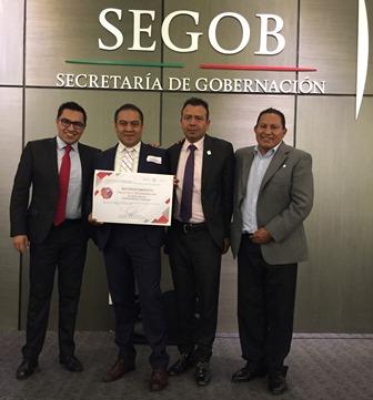 Recibe alcalde de Chiautempan reconocimiento del INAFED imagen 1
