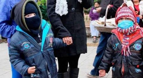 SEPE advierte que si continúan los fríos se suspenderán clases; podrán retrasar horarios