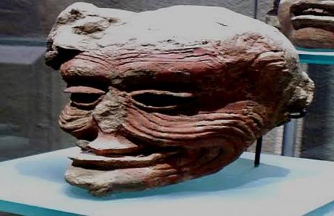 Cabezas de barro de Cacaxtla muestran en rostro de pasado imagen 1