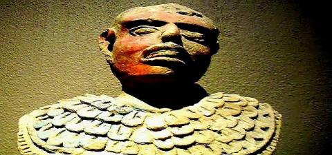 Cabezas de barro de Cacaxtla muestran en rostro de pasado imagen 2