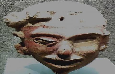 Cabezas de barro de Cacaxtla muestran en rostro de pasado imagen 6