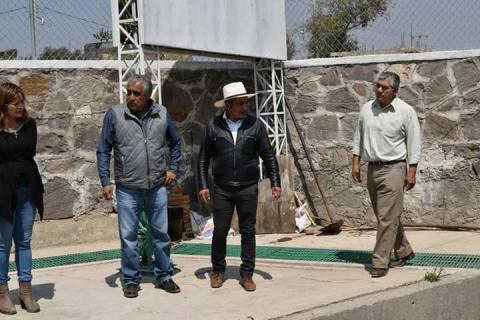 Pérez Rojas pone en marcha planta tratadora de aguas residuales imagen 1