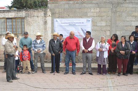 Entrega VHR otra calle pavimentada en "San Mateo Actipan” imagen 1