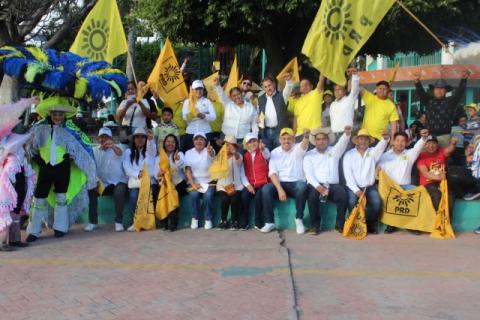 Intensa caminata realizó Juan Manuel Cambrón por San Pablo del Monte imagen 2