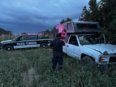 Ciudadanos de Huamantla ayudan a localizar camioneta robada