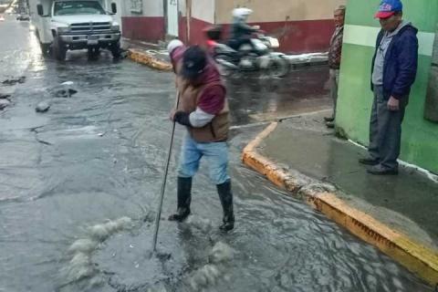 La CAPAMH realizó trabajos de supervisión del sistema de alcantarillado para evitar fallas imagen 3