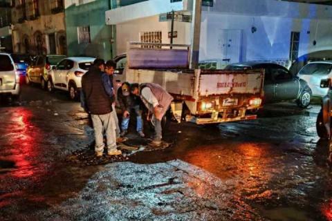 La CAPAMH realizó trabajos de supervisión del sistema de alcantarillado para evitar fallas imagen 2