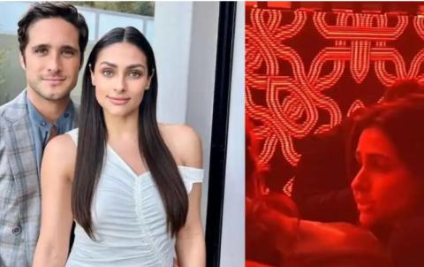 Renata Notni y Diego Boneta son captados en plena discusión en la Plaza de Toros, México