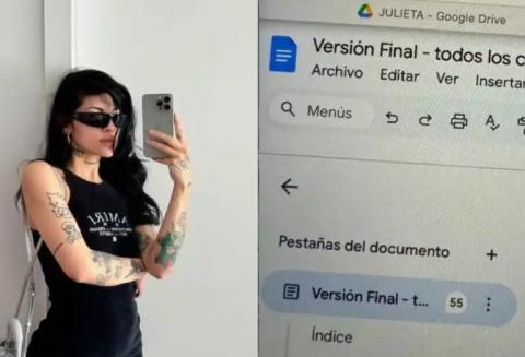 Cazzu estaría preparando un libro biográfico donde hablaría sobre Nodal