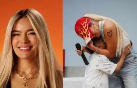 La cantante Karol G llena de alegría la Navidad en Colombia