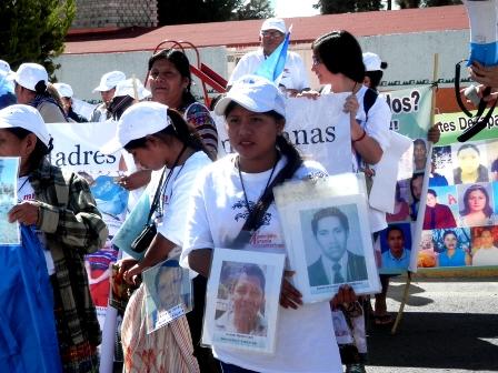 Pasa por Tlaxcala la Caravana de Madres Centroamericanas imagen 1
