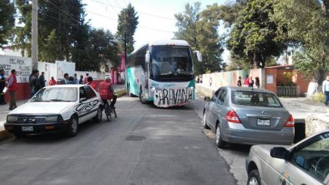 Extreman vigilancia en la ciudad por caravana de Ayotzinapa imagen 2