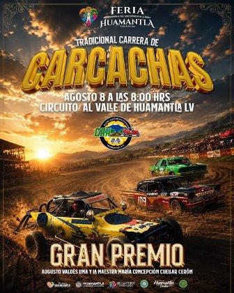 Huamantla acelera la emoción con la tradicional carrera de carcachas