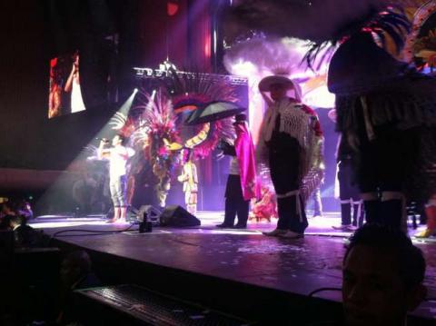 Totolac luce en Concierto de Carlos Rivera imagen 1