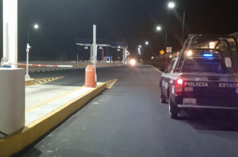 A mano armada asaltan casetas de cobro en la autopista Puebla-Tlaxcala