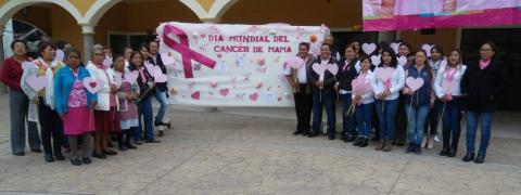 Con una caminata Ayuntamiento conmemora lucha contra el cáncer de mama imagen 1