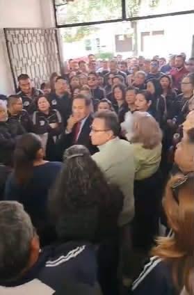 Revienta conflicto en el CECyTE; Darwin no atiende a trabajadores porque anda en campaña