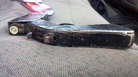 Recuperan policía vehículo y aseguran arma en Tequexquitla imagen 1