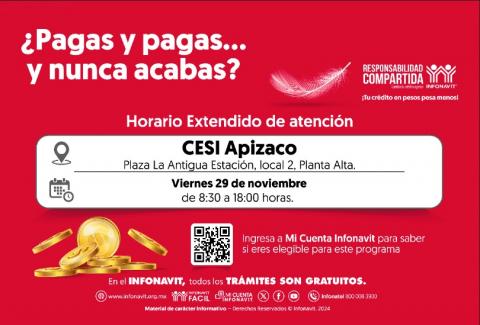 Infonavit extiende horario de atención en centros de servicio en Tlaxcala imagen 2