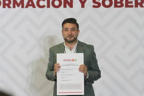 El verde ecologista Chava Santos directo a la final en Morena al igual que Irma Garay del PT