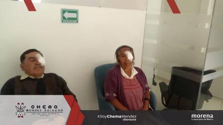 Chema logra satisfactoria jornada de operaciones de cataratas imagen 1