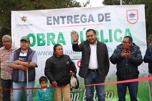 Alcalde de Chiautempan entrega obra de drenaje en Cuahuixmatlac imagen 3