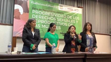 Obligación de Diputados Federales escuchar temas en pro de la mujer: Claudia Pérez
