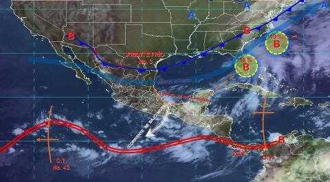 Pronóstico del tiempo en México para martes 8 de octubre del 2019