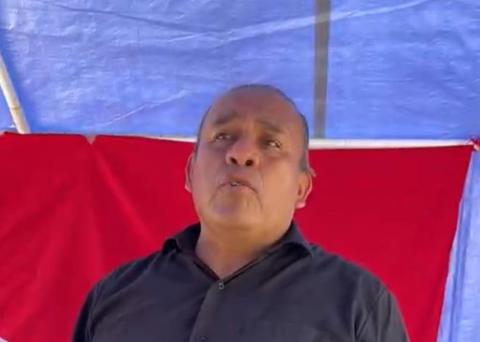 ¡No se van! CNTE desafía orden para dejar el Zócalo de Tlaxcala