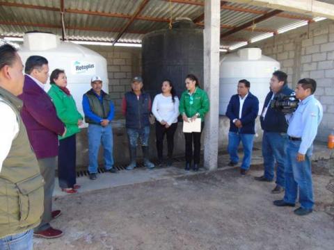 Amplía Gobierno de Mena cobertura de desinfección del agua en Tlaxcala