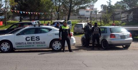 Más de mil automóviles robados en medio año