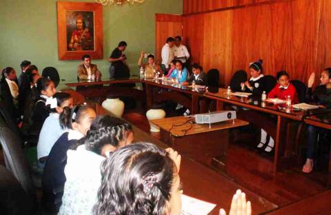 Todo listo para llevar a cabo el Parlamento Infantil imagen 1