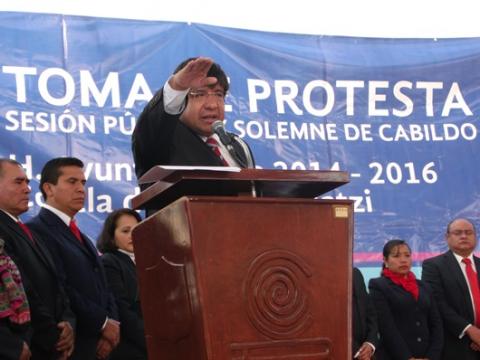 Piden al Congreso suspender al presidente municipal de Contla