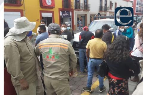 Revienta conflicto en la CAPAM; se inconforman trabajadores por falta de pago