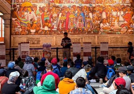 Alumnos del curso de verano del Ayuntamiento capitalino descubren la historia de Tlaxcala imagen 2