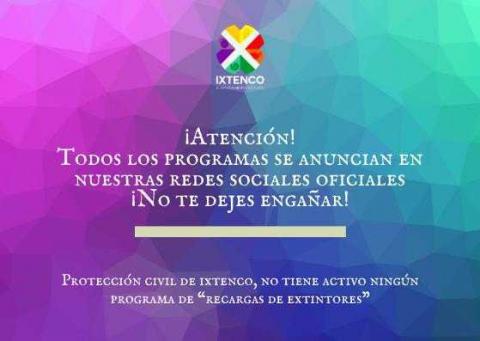 Advierte Protección Civil de Ixtenco estafas a negocios de la demarcación