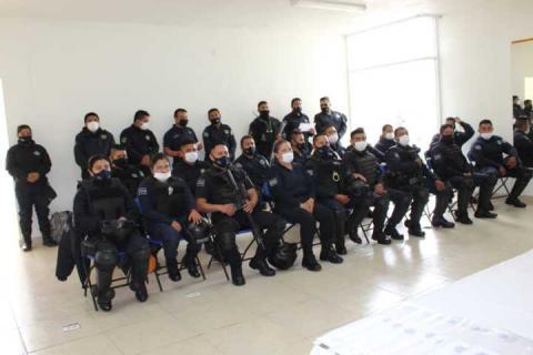 Elementos de seguridad pública de Tepetitla reciben capacitación en materia de Justicia Cívica imagen 3