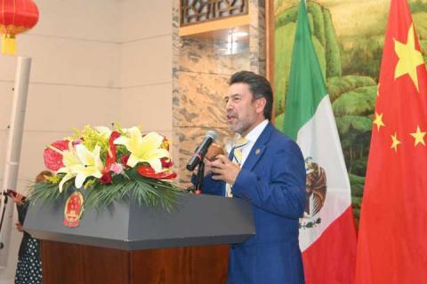Ray Vázquez Conchas refuerza la relación bilateral en el Año Nuevo Chino en México imagen 1
