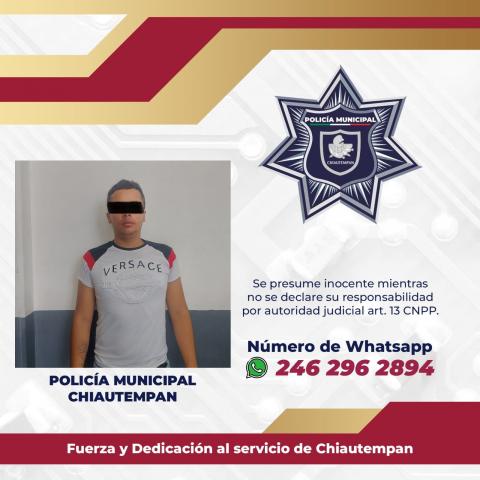 Detiene Policía de Chiautempan a sujetos por cohecho y cobro extrajudicial ilegal; dos son Colombianos imagen 1