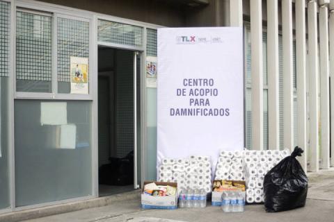 Mantiene SEPE Centro de Acopio para damnificados por sismos
